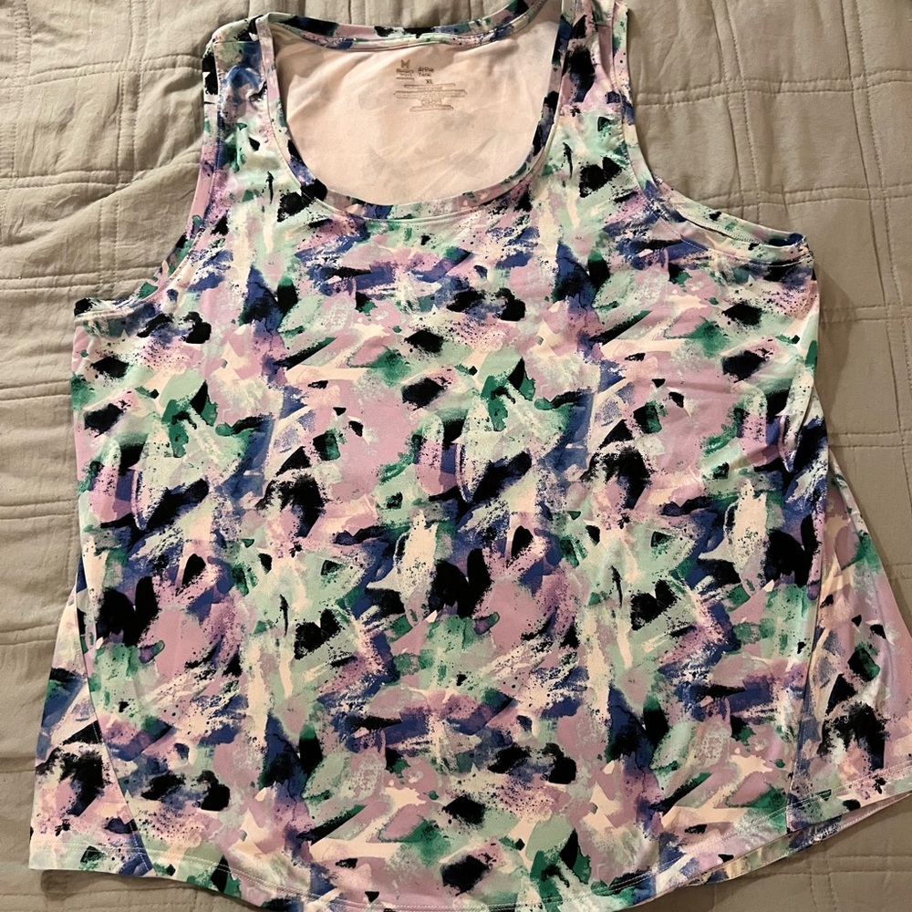 Women's Abstract Print Tank Top